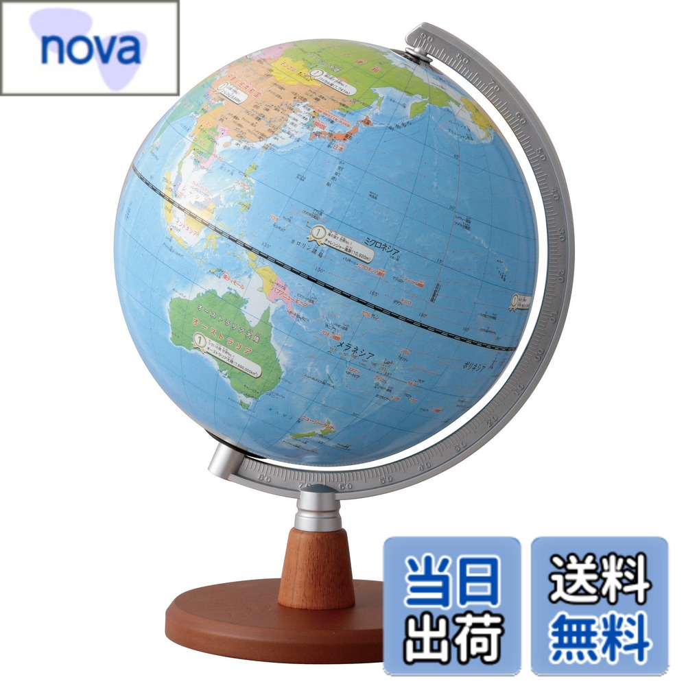 【送料無料】レイメイ藤井 地球儀 先生おすすめ小学生の地球儀 20cm OYV11