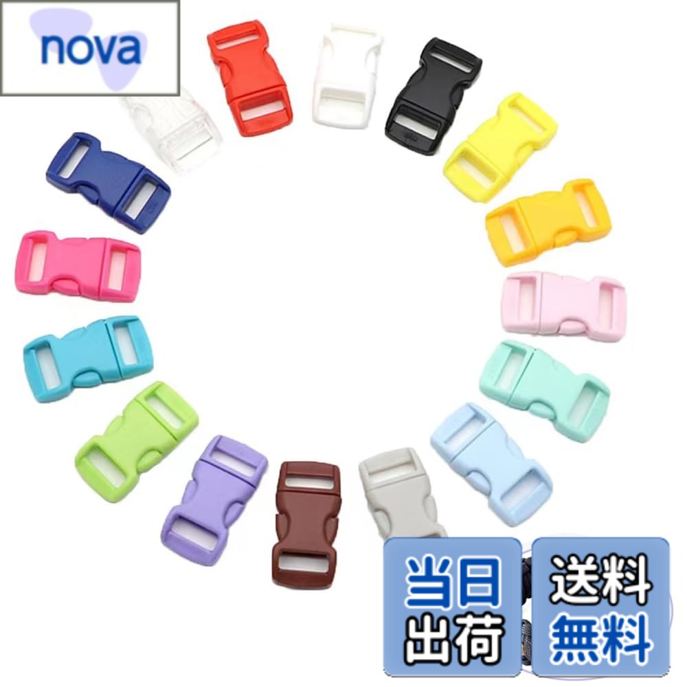 商品情報商品の説明説明 非常に有用な商品主な仕様 セット内容：48pcs.毎日の生活に必要十分なボリュームがあり、お手頃価格のセットです。サイズ:15mmx29mmbr金属に近い材料特性を持つ、厳選されたPOM材を使用したスナップファスナー。硬質緻密、滑らかで光沢のある表面、硬い質感、軽量。バックパック、犬のボディリング、犬の首輪、子供用バックルのバックル留めなどのハンドメイドアクセサリーに適しています。ベルトの調整にも使用可能、DIYなどの交換、補修に最適です。ロック溝が深く、強力なバーブを備えているため、確実なロック、脱落の心配がありません。耐久性があり、プラグの抜き差しを繰り返しても壊れにくい。様々な組み合わせで使用可能、すばやく簡単で信頼性の高いバックルを必要とする日常のアプリケーションで、屋外で一般的に使用されます。