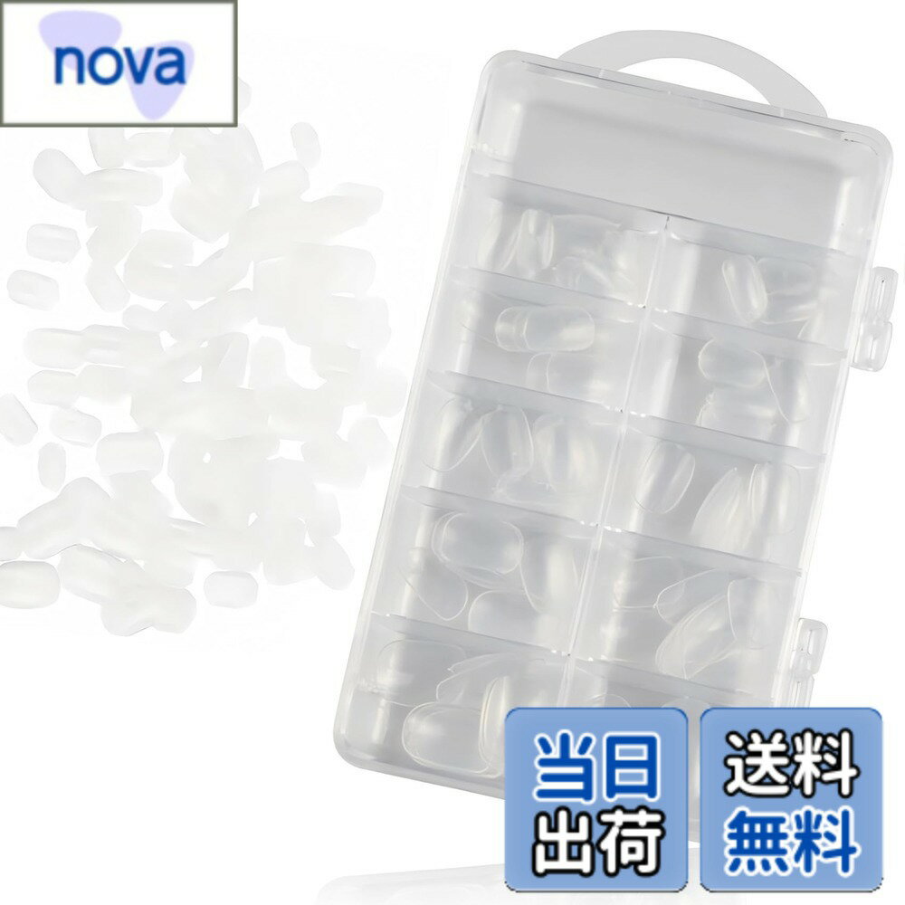 樂天商城 - 【送料無料】OKAWASI OKAWASI ネイルチップ 子供 100枚セット 10サイズ クリア ネイル用品 DIY ショート