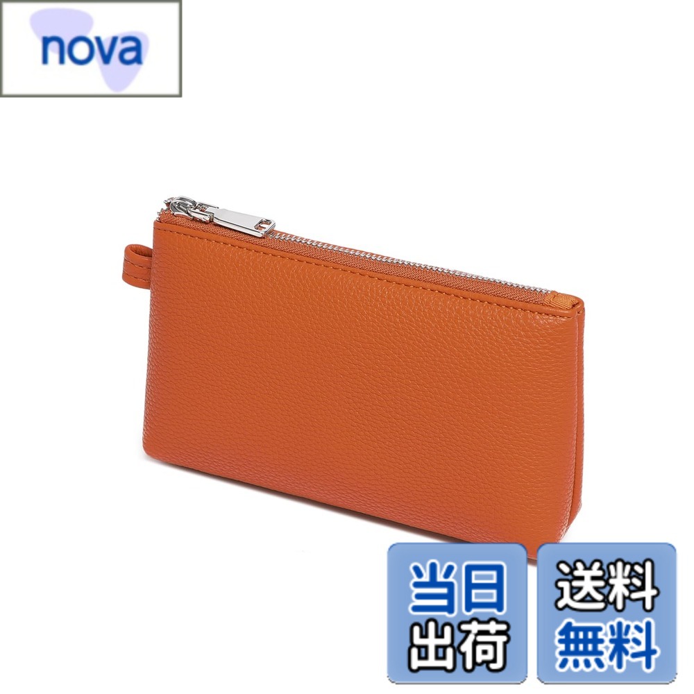 樂天商城 - 【送料無料】YONBEN PUレザー メイク シンプルで便利なハンドバッグ スモール 絶妙な収納バッグ 色：バイタリティオレンジ/PU