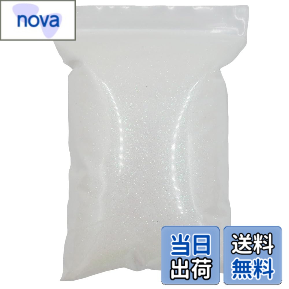 【送料無料】PPLS ラメパウダー オーロラホログラム入り 500g 色：オーロラ・ホワイト、サイズ：500g