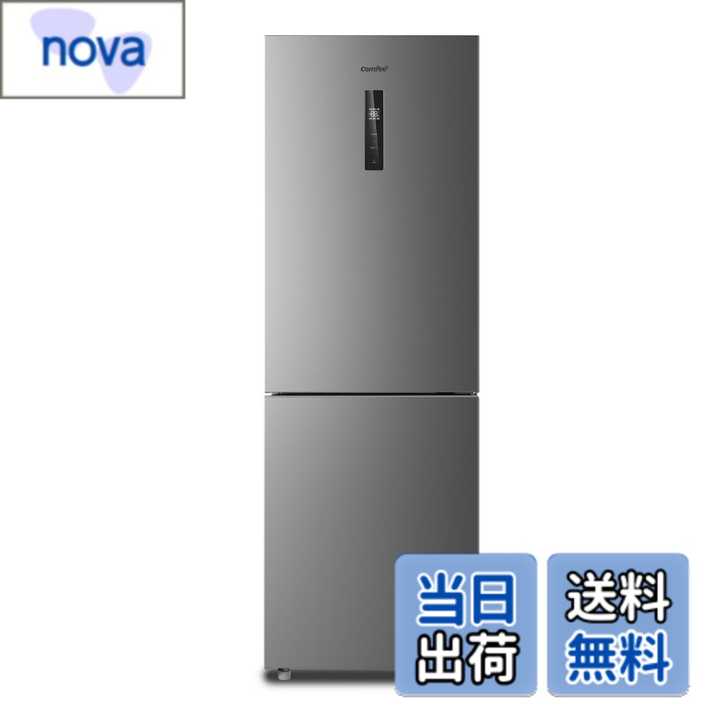 商品情報 商品の説明 主な仕様 【大容量設計】この冷蔵庫は237Lの大容量で、2~3人家族の日常食材や飲み物を簡単に収めることができ、家庭用に最適です。商品サイズ：*幅562x奥行565x高さ1725mm *容量：237L。冷蔵室90L 変温室33L　冷凍室90L *質量：48kg *定格電圧：AC100V *定格電源周波数：50/60Hz【薄型設計整理やすい 】奥行56.2cm 薄型設計で手が届きやすくて、食材が取り出しやすい。様々な食材の飲み物が整然と並べられ、食材の分布がはっきりしていて簡単です。【高い収納空間】237L大容量＝冷蔵室114L+変温室33L+冷凍室90L、すっきり収納！使いやすい変温室：-18度~5度調整可能、野菜ボックス、冷蔵、冷凍としても問題ない。多機能収納スペース-冷蔵庫の内部には様々な仕切りと収納ボックスが備えられており、自由に調整でき、異なる食材の収納ニーズを満たします。【自動霜取り】ファン式冷蔵庫なので、霜取りの手間がかからない。風冷技術を採用し、冷気が直接食品に当たらないようにして、食品を美味しさに保ち、霜がつきません。【使いやすい】使いやすい操作パネルと変温室があって、よくに操作できる。ドアアラーム機能付き、無駄な電気代の支出を減らすように、タイムリーに注意することができる。【一年期間】期間は内の故障またはご不明な点がありましたら、説明書にメールアドレスがあり、いつでもお気軽にお問い合わせください。期間は書(裏表紙)に記載されています。 期間内に故障した場合は、規定にしたがって修理させていただきます。【インバーター搭載】インバーター技術なので、もっと速やかで均一的に冷蔵冷凍できます。さらに、コンプレッサーの起動を減少することでもっと静かにする。インバーター冷蔵庫を選んで新生活をスタート！ # 【送料無料】COMFEE' 冷蔵庫 236L 237L 271L セット品 家庭用 色：シルバー、サイズ：2)237Lスリム(変温室つき) 日々の生活で感じる「冷蔵庫の収納力が足りない」とか「食材の鮮度が保てない」といった悩み。あなたもそんな経験があるのではないでしょうか。家庭用の冷蔵庫が手狭になってきた、あるいは古くて使いにくくなってきたその状況、なんとかしたいと思いませんか。そこで提案したいのが、COMFEE'の236L、237L、271Lの冷蔵庫セットです。この冷蔵庫は、容量237Lを誇り、2〜3人家族にぴったりの設計となっています。また、薄型設計が施されているため、小さなキッチンにもスムーズにフィットします。さらに多機能な変温室を搭載しており、しっかりと食材を保管できます。食材の鮮度を最大限に保つための工夫が詰まったこの冷蔵庫は、快適な生活を実現するための必需品です。今すぐ手に入れて、あなたの家庭の食生活をアップデートしましょう。 ## 1. 大容量設計と薄型設計で使いやすい COMFEE'冷蔵庫の最大の特徴は、その大容量設計です。237Lの容量は、冷蔵室が114L、変温室が33L、冷凍室が90Lと分かれており、食材を整理整頓しやすくなっています。特に、変温室は-18度から5度の範囲で温度を調整できるため、肉や魚を冷凍したり、野菜を新鮮に保つことができます。これにより、家族の食生活をより豊かにし、新鮮な食材が常に手に入る環境を整えます。 さらに、薄型設計が特徴的で、幅が562mm、奥行きが565mmと省スペース。狭いキッチンでも無理なく使えます。冷蔵庫の奥行きがほどよく抑えられているため、手が届きやすく、食材の出し入れも簡単です。食材を探す手間が減り、毎日の料理がスムーズになります。また、仕切りや収納ボックスも多彩に設けられ、食材の収納ニーズに応じて自由に使いこなせるのも嬉しいポイントです。 これらの機能により、COMFEE'冷蔵庫は「収納力が足りない」「取り出しにくい」といった日常の不満を一掃し、快適なキッチン環境を提供します。家族みんなが満足できる食生活を実現しましょう。 ## 2. 自動霜取り機能とインバーター技術 COMFEE'冷蔵庫は、自動霜取り機能を搭載しています。この機能により、霜取りの手間が大幅に軽減されます。従来の冷蔵庫では、霜が付いてしまうことが悩みの種でしたが、こちらの冷蔵庫ではファン式冷却技術を用いることで、冷気が直接食材に当たらず、霜ができない仕組みになっています。これにより、食材の鮮度を長持ちさせられるというメリットがあります。 また、インバーター技術も大きな特徴です。この技術は、冷蔵と冷凍のパフォーマンスを向上させるだけでなく、静音性能も高めています。コンプレッサーの稼働を抑えることで、運転音が静かになり、居住空間での快適さが増します。加えて、省エネ効果も期待できるため、電気代の節約にも繋がります。 さらに、使いやすい操作パネルも搭載されており、簡単に設定ができるため、冷蔵庫に不安を抱える必要もありません。ドアアラーム機能が付いている点も評価でき、無駄に電気を消費することが減ります。こうした先進技術が集約されたCOMFEE'冷蔵庫は、現代の家族にふさわしい選択肢です。 ## 3. 使い勝手の良さと安全性 この冷蔵庫は、使い勝手の良さが光ります。料理をする際に、食材を簡単に取り出せるのは大きな利点です。特に、薄型設計によって、冷蔵庫の奥にしまった食材も手が届きやすく、探す手間が減ります。収納ボックスや仕切りが豊富に設けられているため、食品を整然と収納でき、無駄がありません。食材の分布が明確になることで、料理の際に必要なものを簡単に見つけられ、スムーズに作業が進みます。 それに加えて、ドアアラーム機能は子どもやペットを持つ家庭にとって大変安心です。ドアが開いたままのときにアラームが鳴るため、食材の無駄や冷房効果の低下を防ぎます。また、内蔵の冷凍室は特に強力で、長期保存にも適しているため、まとめて食材を買っておくことができます。 冷蔵庫は日常生活の中心ですので、このような使い勝手の良い設計は、心のゆとりを生む要素ともなります。快適な暮らしを追求するためには、これ以上の機能が求められないかもしれません。 ## 4. お手入れの簡単さ 冷蔵庫の選び方として重要なのが、お手入れのしやすさです。このCOMFEE'冷蔵庫は、ファン式を採用しているため、霜取りの手間がありません。また、内部の構造もシンプルで、掃除がしやすいのが特徴です。食材が落ちにくいように設計された収納ボックスは、取り外しも簡単で、洗浄も楽々です。こうした細やかな配慮が施されているため、日常生活においてもストレスが軽減されます。 ## まとめ - COMFEE'冷蔵庫は237Lの大容量で家族に最適。 - 薄型設計により省スペースで使いやすい。 - 自動霜取り機能とインバーター技術で快適な冷却。 - 新生活の充実をサポートするための必需品。