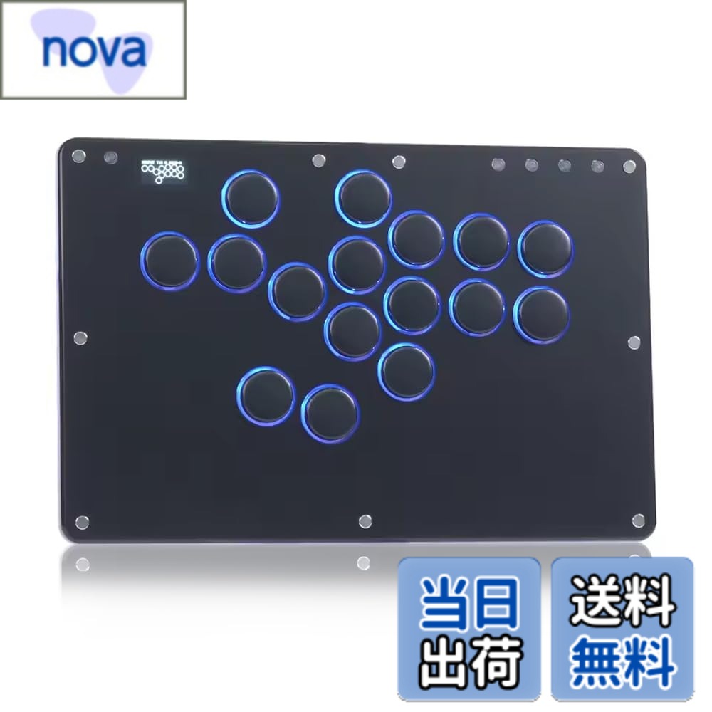 商品情報商品の説明主な仕様 「T16 PROブラック レバーレスアケコン新登場！静音・高精度 ゲーマー向け 戦闘力アップ必見」レバーレスの最強選択！薄型で天板広めの設計により安定したプレイを実現し、スタイリッシュな黒ボディが特徴です。静音性の高い Kailh クリスタル薄型スイッチを採用し、優れた押し心地と滑らかな操作感を実現。レバー式コントローラーと比較して入力スピードが向上し、コマンド技をスムーズに出せるため格闘ゲームでの戦闘力が高まります。ファイティングスティックに比べ、方向キーの応答速度と入力遅延の抑制において優位性を発揮し、本格的な対戦にも最適なレバーレスコントローラーです。「低遅延基盤｜レバーレスアケコン 多機種対応 流量満載」低遅延設計の Raspberry Pi Pico GP2040-CE 基盤を搭載し、安定動作とファームウェアアップデートに対応。レバーレス コントローラー として、Windows 10以降/Steam Deck/PS3/PS4/Switch2/Switch/Raspberry Pi（Lakka、RetroPie、Recalbox、Batocera）/MiSTer/Android/Linux/iPadOS/macOSなど、多機種に対応、また、Switch2 レバーレスとして直接接続可能!! PS5 レバーレスのニーズにも応えます、Haute42のメリットを最大限に発揮！だた、PS5に接続する際に、別売りのコンバーターが必要となり、弊社Booter5コンバーターをセット購入で手間を省け、すぐプレイ可能です。XBOXに接続するには、別途に対応したコンバーターが必要です。「PS4/PS5接続 ご注意喚起」PS4/PS5本体接続時は、公式サイト（haute42.com/supports/）またはマニュアルを必ず参照して設定してください。PS5本体接続には弊社の専用Booter5コンバーターが必要です。「プロ級機能満載｜レバーレスアケコン ゲーマー向け」豊富な機能を搭載：連射機能・アナログスティック切替・SOCD 選択機能・キーボード操作割り当て・プロファイル 4 つ保存とワンボタン切替・LED 発光パターン・EXT ポート & M1/M2 カスタムキー・同時押し詳細設定・ボタンマッピングなどに対応。GP2040-CE 基盤により、SOCD クリーナー調整やキーボードモード切替など高度なカスタマイズが可能です。接続は Type-C で簡単で、Web 設定ツールから細かい調整もスムーズに行えます。プロ・初心者問わず最適設定！「ボタン交換&RGBカスタマイズ 高メンテナンス性」静音設計の Kailh クリスタル薄型スイッチを搭載し、優れた押し心地と静音性を両立。RGB LED ライトは 4 種類の発光パターンと自由な配色カスタマイズに対応し、操作時のイルミネーションも楽しめます。ボタンはホットスワップ対応で、本体を分解せず簡単にスイッチやキーキャップを交換可能で、メンテナンス性とカスタマイズ性に優れています。「接続・設定超簡単 初心者も安心」接続・設定が超簡単！中の説明書にある通り、指定ボタンを押しながら対応ゲーム機にUSB ケーブルを接続してください。本製品が対応機器として即座に認識され、使用可能となります。また、スタートボタン長押しでPCと接続、Webブラウザで「192.168.7.1」を入力し、各種設定を自由調整可能。「パッケージ内容｜仕様詳細」製品サイズ：296*196*12.8mm｜重量：940g セット内容：T16 PROブラック 本体（16ボタン）x1、USBケーブルx1、スイッチプラーx1、6mmボタンキャップx2、滑り止めパッドx6、日本語取扱説明書x1 多機種対応・静音高精度・高カスタマイズ！今すぐ入手して戦闘力をアップしましょう！