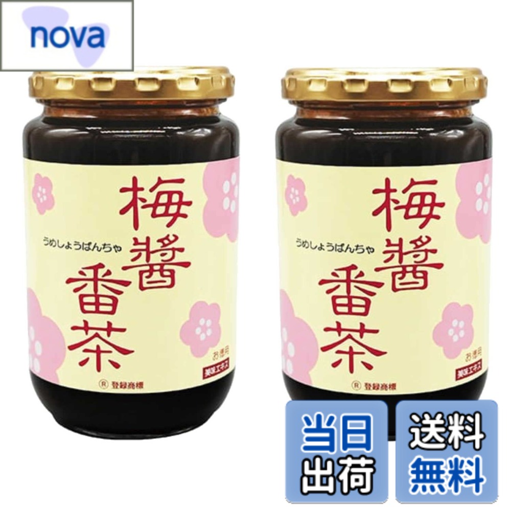 【送料無料】お得な2個セット!!　梅醤番茶 360g x 2個