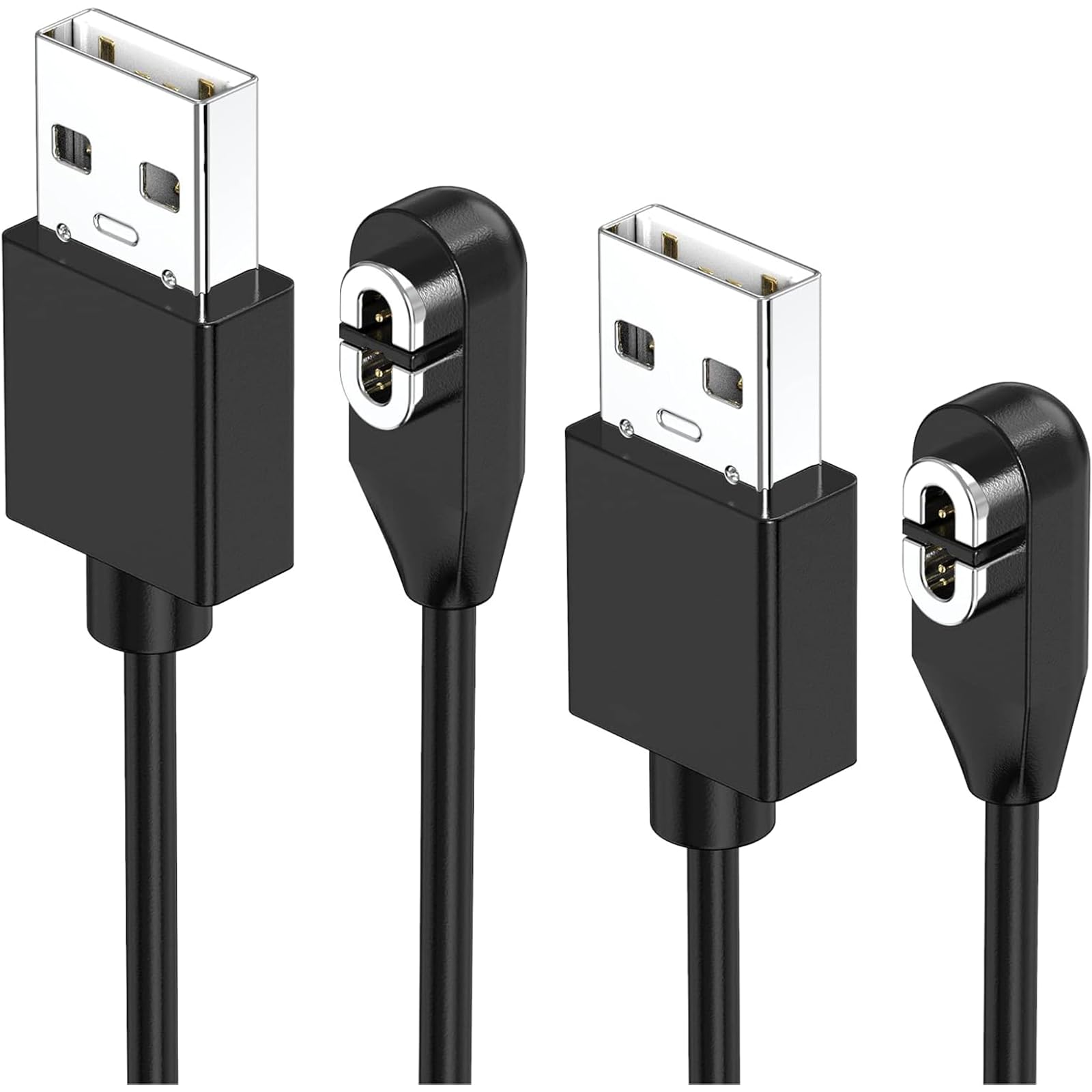 YUWENW Shokz用充電ケーブル 磁気充電器 Aftershokz用 USB充電コード 急速充電 ヤホンに対応 Shokz骨伝導イ 互換 ショックス 1m Aftershokz Shokz OpenComm OpenRun ASC100 - USB Aeropex AS800 AFTERSHOKZ Mini OpenRun Pro 磁気吸着 旅行用 ブ サイズ：1m
