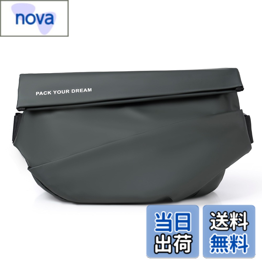 乐天商城 - 【送料無料】[FSD.WG] ボディバッグ 大きめ メンズ 斜めがけ ワンショルダーバッグ メッセンジャーバッグ ショルダーバッグ 12.9インチiPad収納可 大容量 軽量 通勤 通学 旅行 アウトドア 人気 色：グリーン、サイズ：M