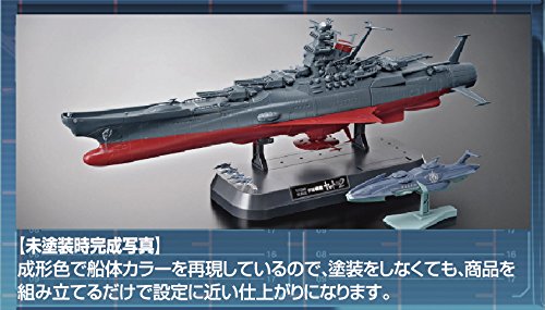 novaの【送料無料】宇宙戦艦ヤマト2202 1/1000スケール 色分け済みプラモデル 色：青、サイズ：4x6x10cm｜アングル3
