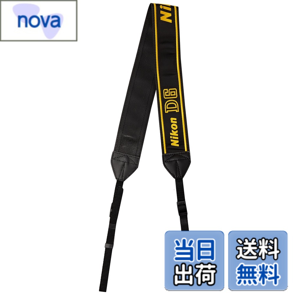 乐天商城 - 【送料無料】Nikon ネックストラップ 一眼レフ用 機種ロゴ 色：ブラック (Black)