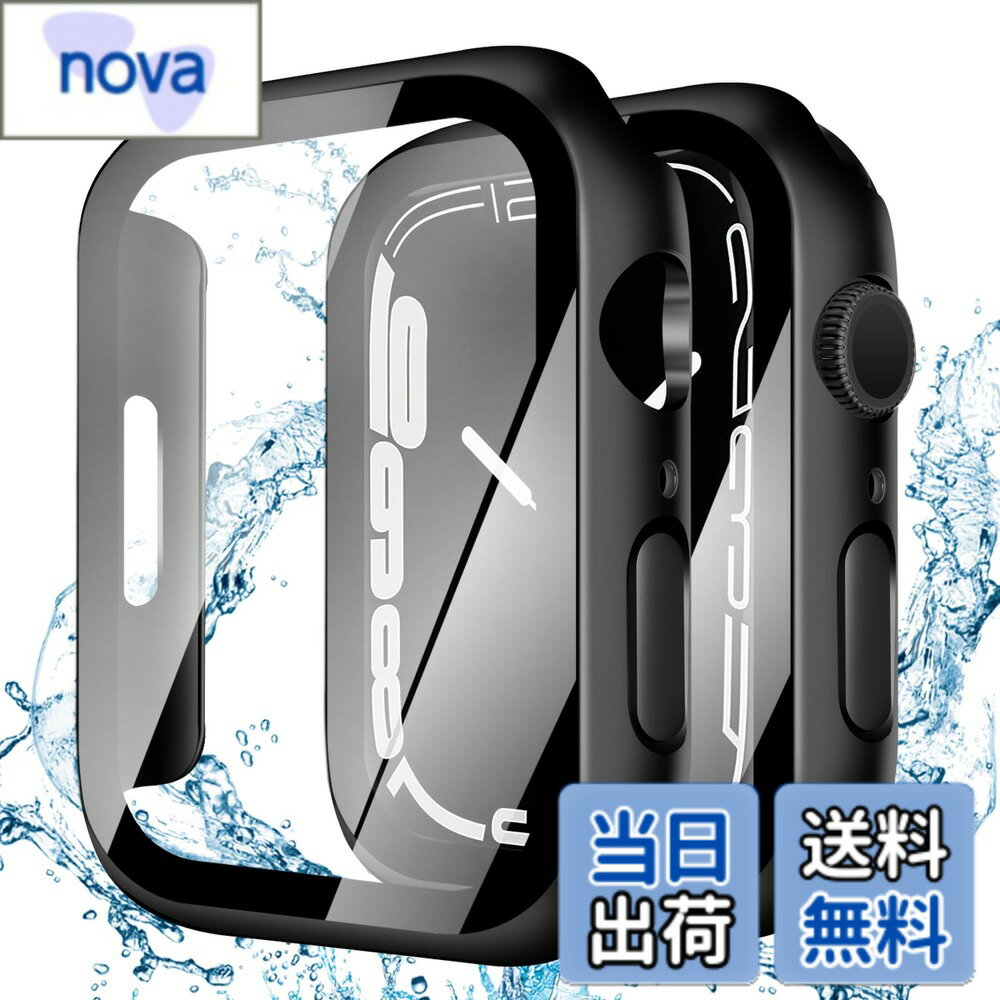 乐天商城 - 【送料無料】YUGYUG 対応 Apple Watch ケース Series 11/10/9/8/7/SE3/SE/SE2/6/5/4/3/2/1 Ultra 3/2/1 対応 Apple Watch カバー 日本旭硝子材 二重構造 アップルウォッチ ケース PC素材 一体型 アップルウォッチ カ 色：ブラック、サイズ：Series SE3/SE2/SE/6/5/4 40mm