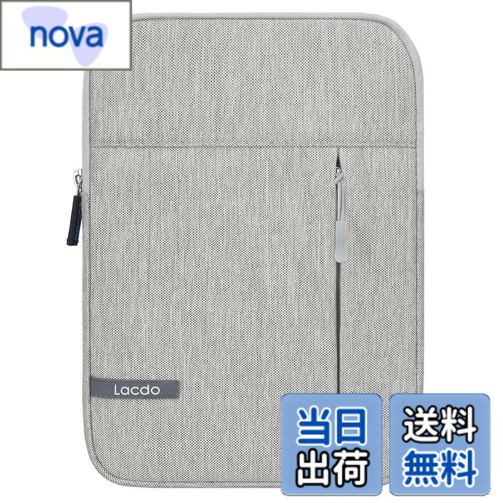 乐天商城 - 【送料無料】Lacdo タブレット スリーブ ケース 10.9インチ 新型iPad 2022 用 | 11インチ iPad Pro | 10.2インチ iPad | 10.9インチ iPad Air 5 4 | 10.5インチ iPad Pro | iPad AIr 3 2 | 9.7インチ iPad | ギャラクシータブ A8 10.5 保 色：グレー、サイズ：9-11インチ