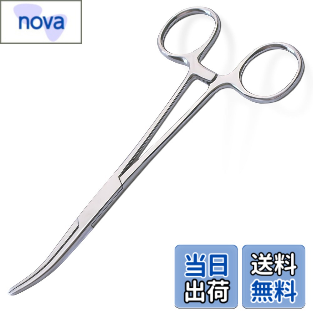 乐天商城 - 【送料無料】フォーセップ かんし 鉗子 カンシ釣り ロング ギザギザ付き 滑り止め加工 錆びにくいステンレス製 工具 ペット耳の毛抜き用 手芸 釣り用 釣り道具 針抜き 携帯便利 操作簡単 色：エルボー