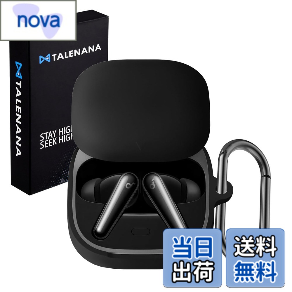 乐天商城 - 【送料無料】TALENANA for anker soundcore liberty ケース 色：ブラック、サイズ：Anker Soundcore Liberty 5