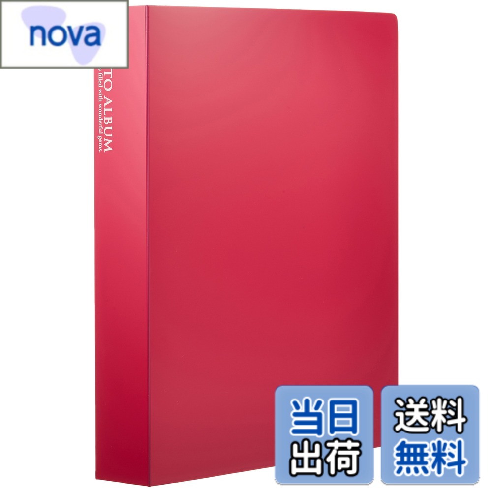 Rakuten - 【送料無料】SEKISEI アルバム ポケット フォトアルバム Lサイズ 300枚収容 L 201~300枚 KP-300 色：ピンク、サイズ：L