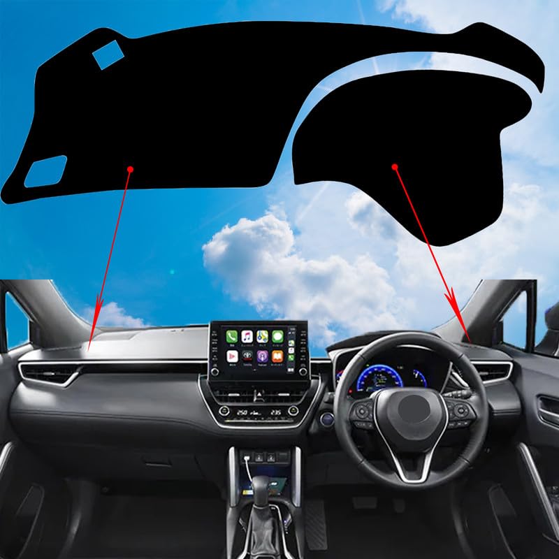 乐天商城 - 【送料無料】ダッシュボードマット 車内 ダッシュボードカバー 車種専用 日焼け防止 ダッシュボードライト 保護マット 車種専用設計 フランネル素材 耐熱性 耐久性 防水