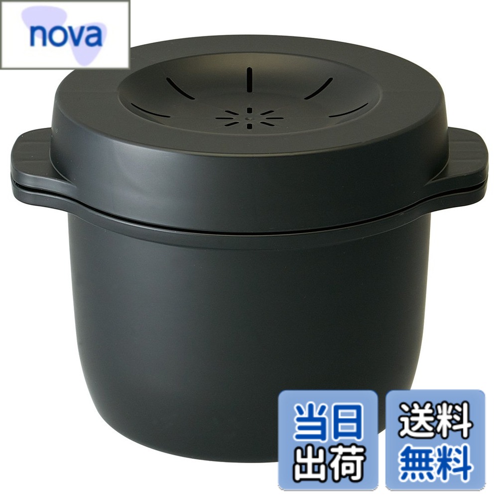 スチームご飯メーカー RICE_COOKERS 色：ブラック、サイズ：ブラック
