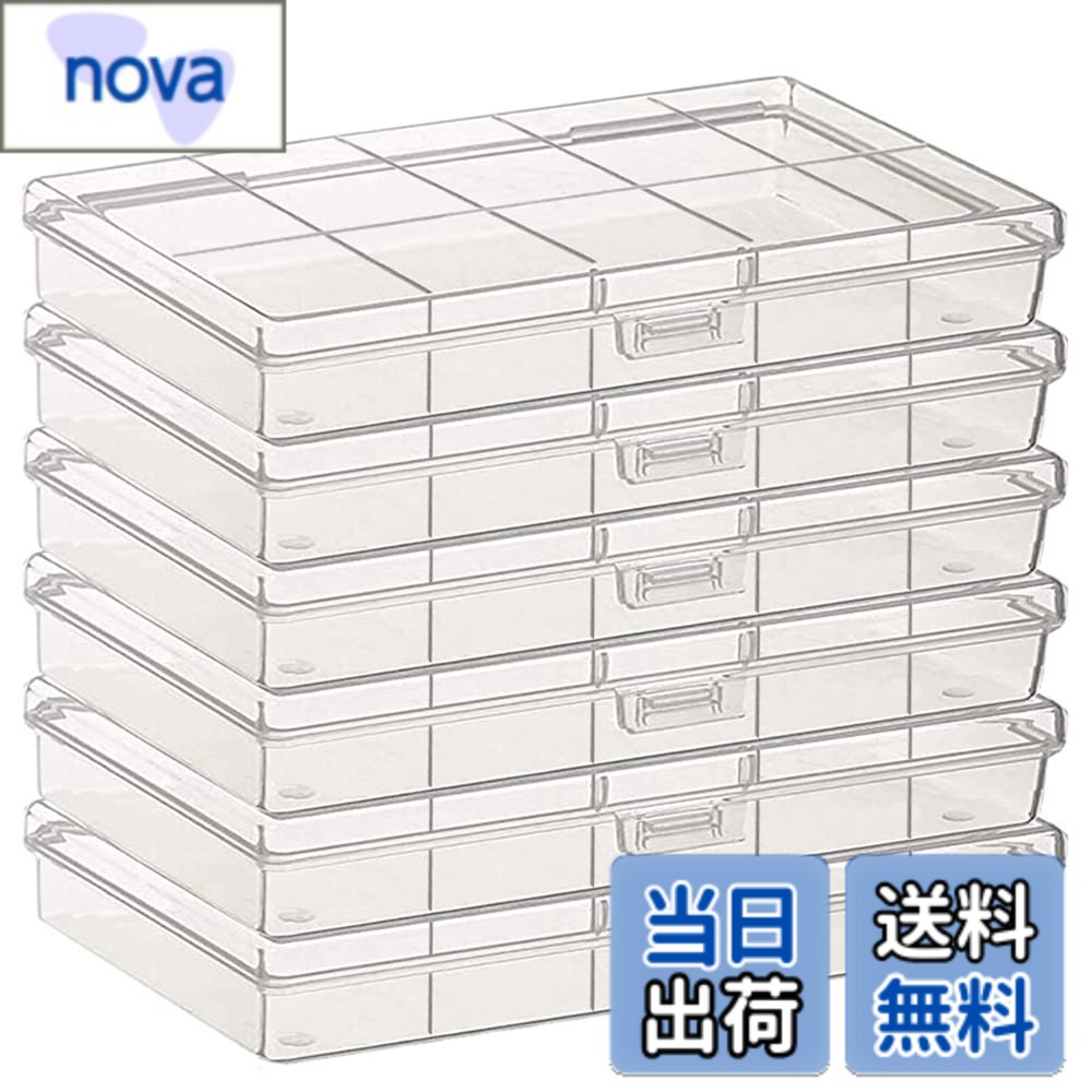 商品情報商品の説明パッケージに含まれるもの： 6 x プラスチックボックス（13cm x 6.5cm x 2cm） 応用： 工芸品、ビーズ、コイン、ジュエリー、さまざまな小さな装飾品などの小物を保管および整理するため。 アフターサービス： お客様の満足は私たちの最大の追求です。私たちの製品が機能しない、または品質が思ったほど良くないことがわかった場合は、遠慮なくご連絡ください。主な仕様 プラスチックの箱のサイズ：（13cm x 6.5cm x 2cm）。合計6つの長方形のプラスチックの箱が含まれています。材料：ビーズ収納ボックスは透明で脆くないプラスチックでできており、すべてのエッジが滑らかでシームレスで、軽量で耐久性があります。使いやすさ：アイテムを分離して整理し、小さなアイテムを分離して識別しやすくします。対象：ハードウェアボックス、パーツボックス、工芸品、ビーズ、コイン、ジュエリーなどの小物の整理。