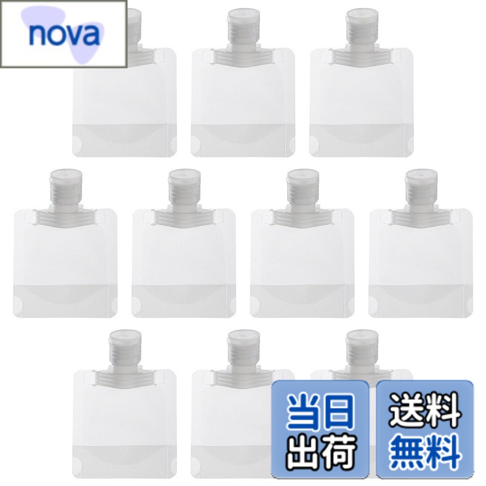 商品情報商品の説明【日常の必須】これらの小さな袋はシャンプー、乳液、入浴石鹸、クリームを保管するのに非常に適しています。容量は30ml、コンパクトで実用的で、持ち運びが便利です。全部で10つあります、あなたの要求をよく満たすことができます。（この製品にはステッカーは付属しません） 【液漏れ防止設計】トラベル液体個包装の注入口径が1.5cmというのは、液体を簡単に入れるための設計です。蓋をひねることで、その際に液体を入れることができます。また、使用時には折り畳み式の蓋を開けることで、小さな穴から必要な量の液体を押し出すことができます。蓋の長いプラグがしっかりと液体を封じ込めるため、漏れる心配はありません。 【注入口が大きい】大きな注ぎ口で漏斗が必要なく直接に液体を注入でき、詰め替え・洗浄の際にはとても便利です。蓋をしっかり閉めたら、漏れることはありません。 【安全安心な素材】トラベル液体個包装は高品質のPET素材で作られており、安全で無毒です。安心して液体を保管することができます。防水性と防塵性にも優れています。触った感じが快適で滑らかな手触りがあります。洗浄が便利で、耐久性も高く再利用が可能です。材質はクリアであり、液体の残量を一目で確認することができます。 【多機能使用】旅行用シャンプー、ボディーソープ、乳液、マッサージオイル、化粧水、その他の化粧品、シャワー製品を包装するのに適しています。休暇や出張のたびに便利です。主な仕様 【日常の必須】これらの小さな袋はシャンプー、乳液、入浴石鹸、クリームを保管するのに非常に適しています。容量は30ml、コンパクトで実用的で、持ち運びが便利です。全部で10つあります、あなたの要求をよく満たすことができます。（この製品にはステッカーは付属しません）【液漏れ防止設計】トラベル液体個包装の注入口径が1.5cmというのは、液体を簡単に入れるための設計です。蓋をひねることで、その際に液体を入れることができます。また、使用時には折り畳み式の蓋を開けることで、小さな穴から必要な量の液体を押し出すことができます。蓋の長いプラグがしっかりと液体を封じ込めるため、漏れる心配はありません。【注入口が大きい】大きな注ぎ口で漏斗が必要なく直接に液体を注入でき、詰め替え・洗浄の際にはとても便利です。蓋をしっかり閉めたら、漏れることはありません。【安全安心な素材】トラベル液体個包装は高品質のPET素材で作られており、安全で無毒です。安心して液体を保管することができます。防水性と防塵性にも優れています。触った感じが快適で滑らかな手触りがあります。洗浄が便利で、耐久性も高く再利用が可能です。材質はクリアであり、液体の残量を一目で確認することができます。【多機能使用】旅行用シャンプー、ボディーソープ、乳液、マッサージオイル、化粧水、その他の化粧品、シャワー製品を包装するのに適しています。休暇や出張のたびに便利です。