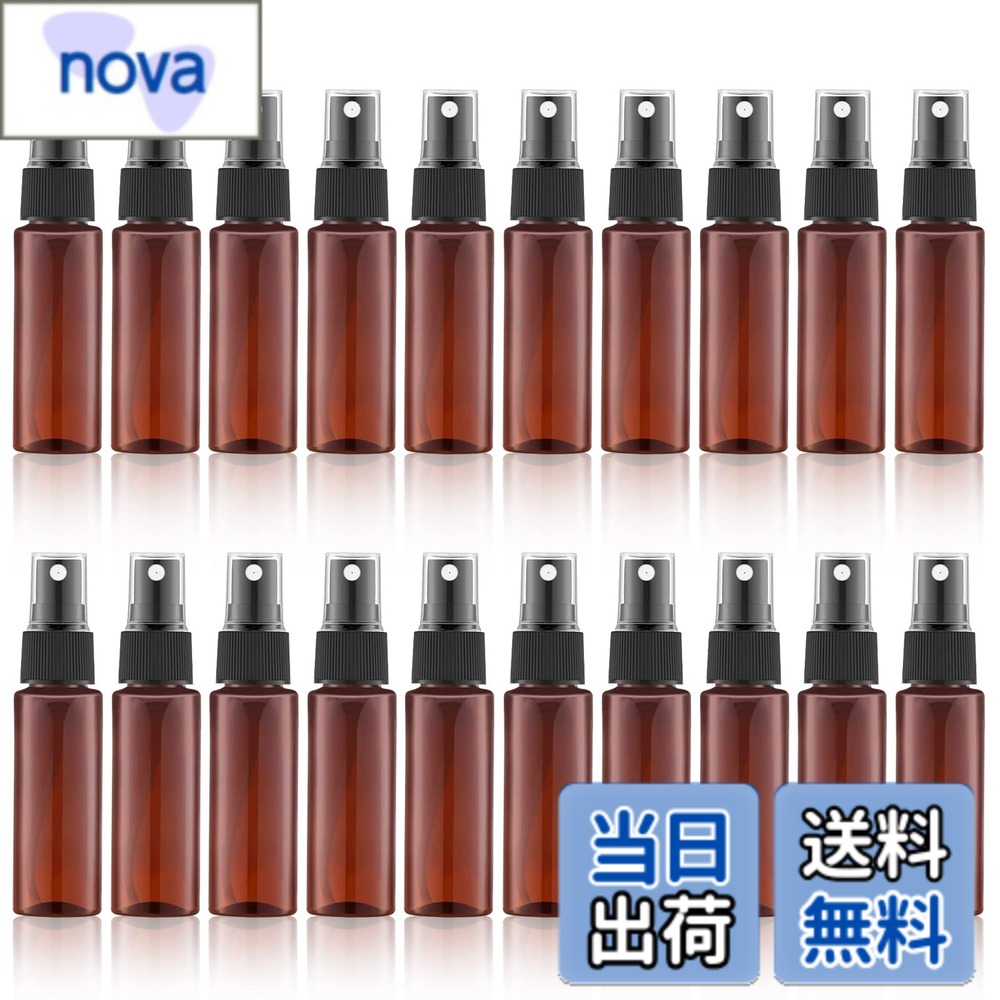 商品情報商品の説明主な仕様 【仕様】30ml大容量遮光瓶20本、長時間使用可能。全長約11.5cmのコンパクトサイズで、かさばる元のパッケージと比べて、この小さなことは本当に幸福感を増します!【漏れ防止設計】高品質の PET と PP プラスチック製で、素材はより安全です。 厚みのあるボトル本体、丈夫。さらに、ボトルのスクリュートップデザインは漏れにくく、ポケットやバッグに簡単に入れることができ、外出時にも安心です。【遮光性がある】茶色スプレーボトルは、透明ボトルより、UV光による劣化を防ぎ、もっと強い遮光性があり、光に弱い製品を安全に保ちます。アルコール対応できます。【霧が出続ける】ワンプッシュで繊細なミストを噴射し、数秒間に続けて噴霧できます。どこにも霧を届けます。派手に濡らして水滴垂れしません。【持ち歩き便利】ちょうどいいのスプレーボトルのサイズは、女性でも快適に操作できます。観葉植物に水やれ、室内室外の清掃用、毛髪を濡らせる、顔に保湿用などの場所に対応します。
