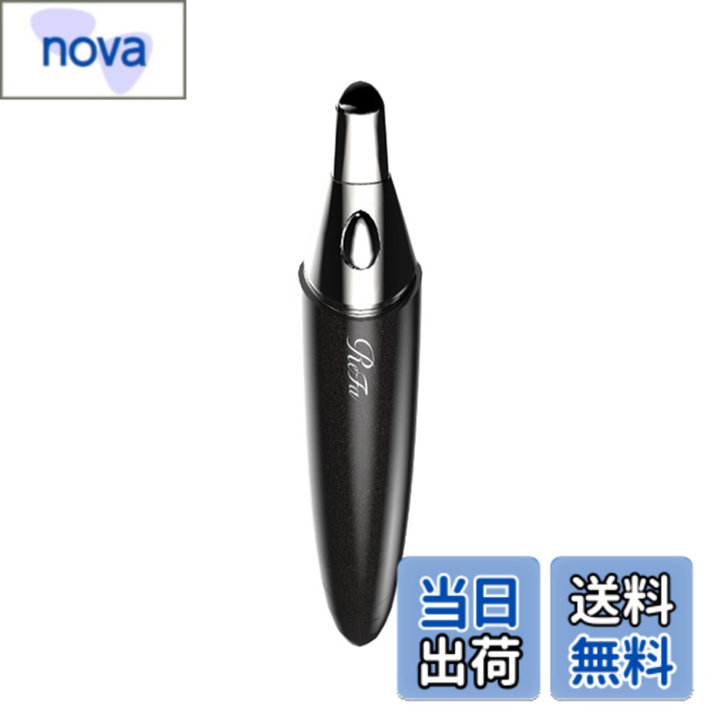 商品情報商品の説明主な仕様 セット内容 本体、ポーチ、充電用USBケーブル(約0.9m)、取扱説明書、クイックガイド、書、ギャランティーカード ※ACアダプターは同梱されていません。サイズ (約)124x24x28mmbr重量 約35gbr材質 ABS、ポリカーボネート、シリコーンゴム、銅、PET、クロム ※本体の充電は同梱の充電用USBケーブル(USB Micro-B)を使用してください。それ以外を使用すると、故障や発火のおそれがあります。 ※充電するときは、USBコネクター(Type-A端子)の接続先の定格出力(OUTPUT)と本品の定格入力(DC5V、0.5A)を確認してください。 *定格出力が定格入力を下回る場合、接続先が高温になったり、故障の原因となったりするおそれがありますので、ご注意ください。仕様 品番:RE-AH03A カラー:ブラック JAN:4974011805489 消費電力:約2W 使用推奨温度:約15度-35度 自動電源オフ機能:約2分 連続使用時間:フル充電時 約60分(2分x30回分) 1年生産国 中国お手入れ 毎回ヘッド先端面の汚れをティッシュや、水を含ませて固く絞った布でやさしく拭き取ってください。 汚れがひどい場合は、1.希釈(3%-5%程度)した中性洗剤に浸した布で汚れを拭き取る2.水に浸し絞った布で洗剤を拭き取り、乾拭き 付属のポーチは洗濯不可注意事項 ※使用中または使用後に赤み、はれ、かゆみなどの異常が現れたときは使用を中止し、医師に相談してください。 ・次のような医用電気機器とは絶対に併用しないでください。…ペースメーカーなどの体内植込み型/人工心肺などの生命維持型/心電計などの装置型 ・次のような方は使用しないでください。…金属アレルギー体質の方/皮ふなどに知覚障害のある方/皮ふ感染症、皮ふ炎などの方/身体の不自由な方/妊娠初期の不安定期の方、出産直後の方、または妊娠中で体調が優れない方/出血性疾患の方/体調が優れない方/飲酒している方/疲労の激しい方/糖尿病の方/幼児や成長期のお子様、及び自分で意思表示のできない方/顔面に神経障害のある方/高血圧の方/歯を治療中の方 ・次のような方は必ず医師にご相談の上使用してください。…敏感肌の方/薬を服用中の方/悪性腫瘍の方/心臓に障害のある方/手術直後の方/インプラントを使用している方/意思表示のできない方/急性疾患の方/今までに重い病気をした方/有熱性疾患の方/感染症疾患の方/その他医療機関で治療中の方 上記に当てはまらない場合でも、ご使用に不安がある方は医師に相談してください。