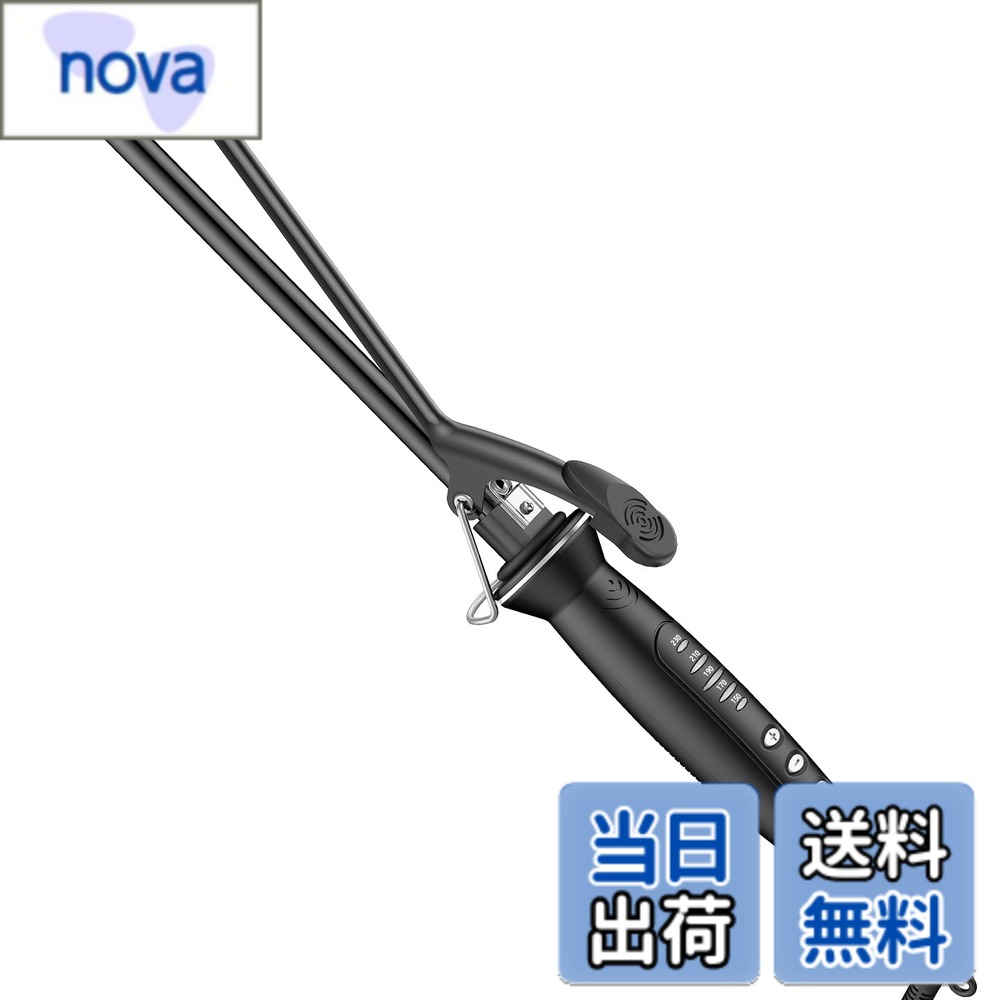 商品情報商品の説明主な仕様 【極細13mm＆時短ロングバレル】 ショートヘアやメンズのスタイリングに最適な13mmの極細バレル。流行のツイストスパイラルや波巻きパーマ風スタイルが自宅で簡単に作れます。さらに、一般的な極細コテにはない「ロングバレル」を採用しているため、ロングヘアのタイトなスパイラルカール（チュロスヘア）も一度に多く巻けて、圧倒的な時短を実現します。【髪を熱から守るセラミックコーティング】 細かいカールを作る際は髪に熱が伝わりやすいため、高品質なトルマリンセラミック加工を採用しました。髪の滑りが良く、摩擦によるダメージを軽減。加熱時にマイナスイオンを放出し、パサつきがちなパーマ風スタイルも、ツヤと潤いのある綺麗な仕上がりに。一日中崩れないスタイルをキープします。【30秒急速加熱＆5段階温度調節】 高性能PTCヒーター搭載で、電源を入れてからわずか30秒でスピーディーに立ち上がり、忙しい朝の救世主に。150度-230度まで、髪質に合わせて5段階の温度調整が可能。細くて柔らかい髪から、メンズの太くて硬い髪まで、どんな髪質もしっかりと理想のカールに癖付けができます。【火傷を防ぐ安心設計・初心者も簡単】 顔周りや根元から巻くことが多い極細アイロンだからこそ、安全性に配慮しました。先端には熱を通しにくいクールチップを採用し、両手で添えながら安定したスタイリングが可能です。万が一の消し忘れにも安心な「60分自動電源オフ機能」や、熱いまま置ける安全スタンドも搭載しています。【海外対応＆360度回転コード】 100V-240Vのデュアルボルテージ対応で、出張や海外旅行先でも変圧器なしでそのまま使用可能です。コードの根元は360度回転し、細かいスタイリング中もコードが絡まらずストレスフリー。（※PSE認証済み・安心の品質サポート付き。万一の場合はお気軽にご連絡ください。）