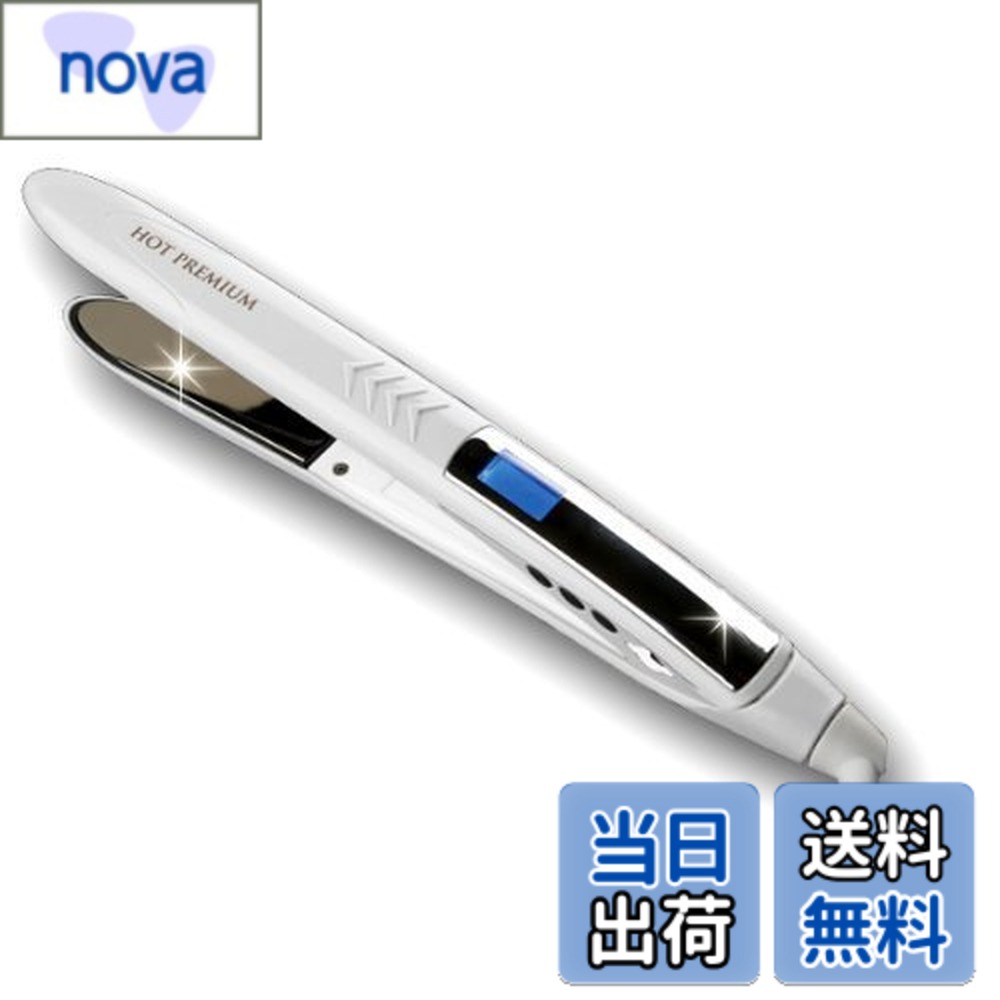 商品情報商品の説明欧米で大ヒット。 ついに日本上陸 人間工学に基づいて設計されたラウンドフォルムが、新次元の使いやすさを実現。 人間工学に基づいて設計されたゆるやかな曲線フォルムが印象的なボディライン。 先端がとがっているので今までやりにくかった髪の根元や襟足、顔周りなど、細部のスタイリングをスムーズに行うことができます。 ●硬質チタンプレートヘアアイロン:チタンとは、強度、軽さなど鉄やプラチナと同等の耐食性、耐熱性と熱伝導を持ち、金属アレルギーにもなりにくい性質を持った金属です。 チタンプレートは一般に使われているセラミックより髪にひっかからずにスムーズに滑らすことができ、髪を傷みにくくしてくれます。 ●超高温・自在な温度設定と高速温度復帰:プロが認めた230度の超高温と、10度きざみの温度設定、高性能温度センサーと強力なヒーターで温度が下がってもすぐに設定温度に戻ります。 ●クイックスタート:高性能温度センサーと強力なヒーターで電源を入れると約10秒で使用可能温度まで上昇、朝の忙しい時に大活躍です。※ヘアアイロン使用可能温度到達時間。 ●光触媒効果で除菌・殺菌、汚れ防止を実現:酸化チタン塗装により、光触媒効果を持った機能性ボディーを実現。光により表面の有機物を分解、除菌・汚れ防止効果があります。主な仕様 上下・左右にプレートが動き、均一に髪の毛に熱を加えストレートな髪に。