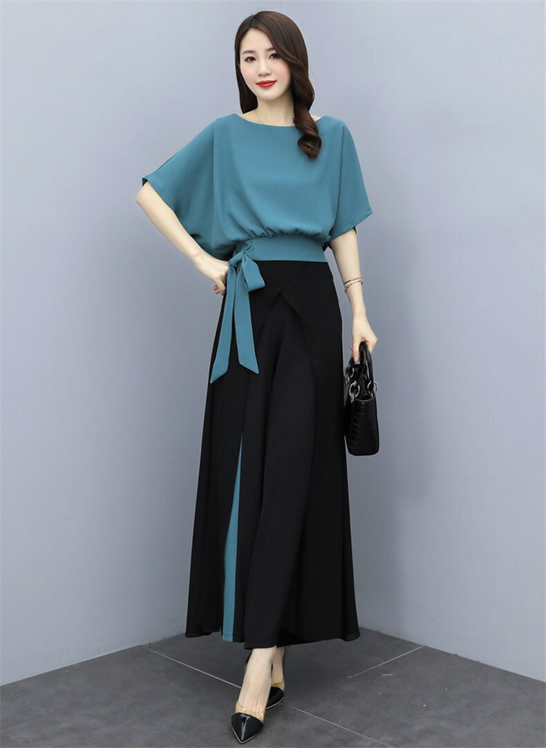 【最大21%OFFクーポン配布中】パンツスーツ セットアップ トップス パンツ レディース ゆったり 上下セット 無地 シンプル 大人可愛い 女性らしい 春夏 ファション 着痩せ 体型カバー シルエット カジュアル きれいめ 通勤 日常 プレゼント 30代 40代 50代