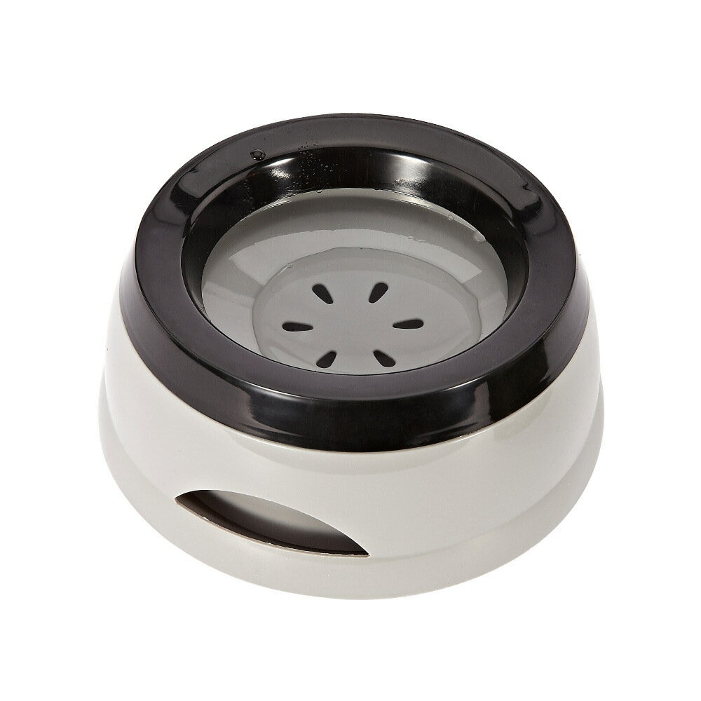 ペット給水器 重力設計 水飲み器 猫用 ウォーターボウル ABS樹脂 飛び散り防止 溢れ 滑り止め 手入れ簡単 取り外し可能 車載可能 電気不要 お留守番対応 水飛び出さない ゆっくり おしゃれ 犬 猫 用品