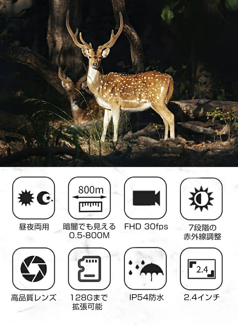 ナイトビジョン 双眼鏡 最大800m 5倍デジタルズーム 高倍率 望遠鏡 暗視鏡 カメラ ...