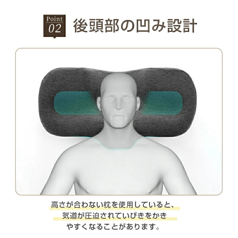 ストレートネック対策枕 首が痛くならない 耳が痛くない枕 枕 ストレートネック 枕...