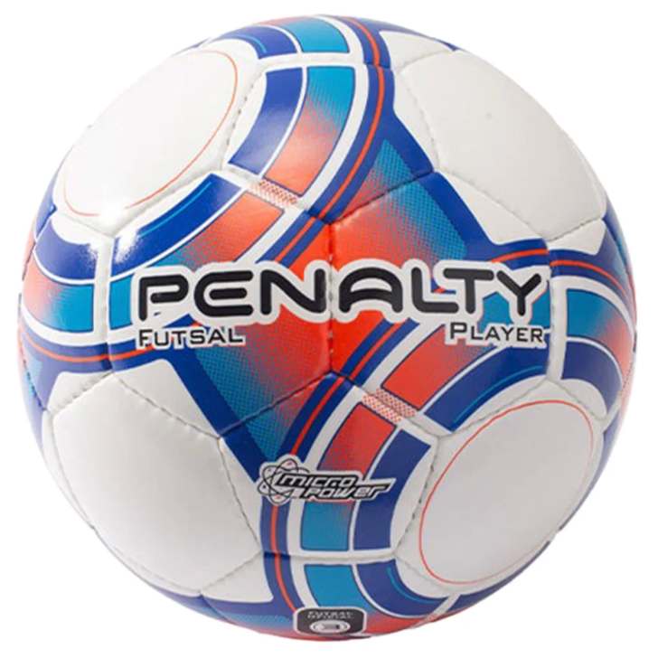 フットサルボール3号球(ホワイト×オレンジ×ブルー) PE4733 1050