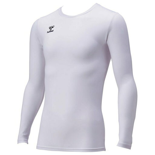 hummel フィットインナーシャツ ホワイト HAP5153 hummel フィットインナーシャツ ホワイト HAP5153