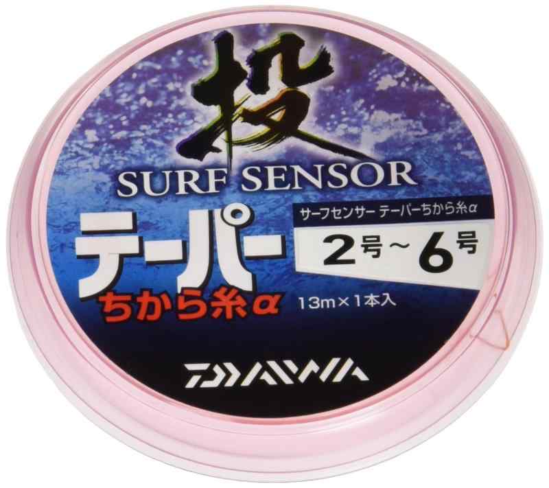 ダイワ(DAIWA) 投釣り力糸 サーフセンサーテーパー力糸α 13m オレンジ