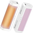充電式カイロ エコカイロ 【分離デザイン&2個セット】 ハンドウォーマー 電気カイロ 両面発熱 3秒急速発熱 3階段温度調節 USB充電式