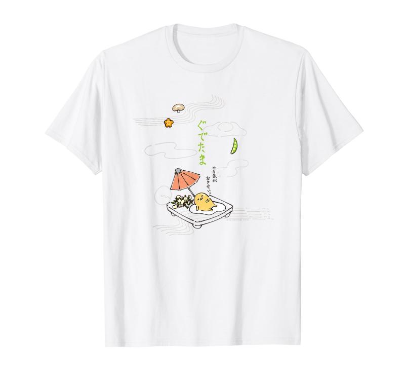 ぐでたま 鶏卵戯画 Tシャツ
