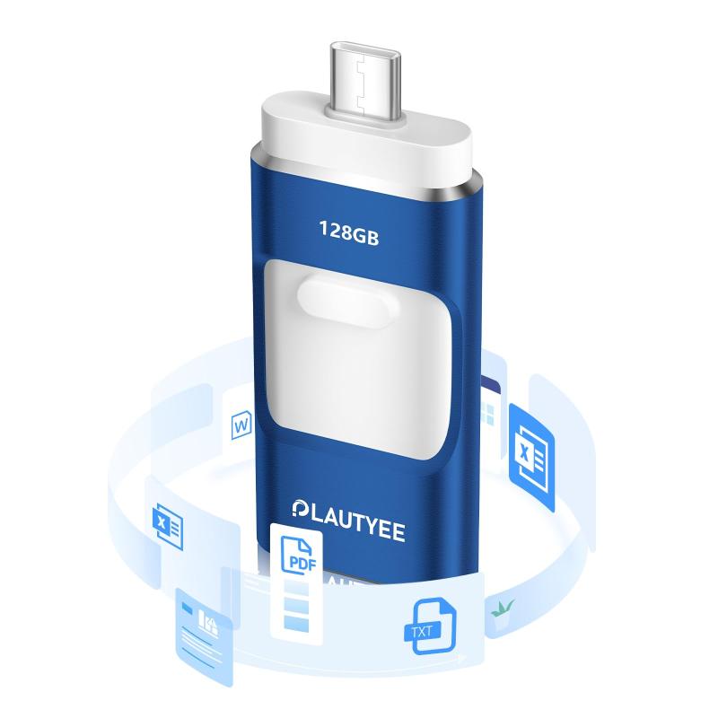 「専用アプリ必要なし」4in1 USBメモリ 高速 Phone usbメモリー スライド式 iOS/Type-C/USB/Micro USB フラッシュメモリ 大容量 写真保存 usb スマホ データ バックアップ Phone/Pad/PC/Macboo
