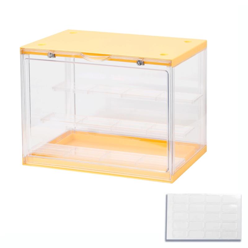 AKEMI LIVING コレクションケース アクリル 大型 ディスプレイケース フィギュア uvカット 収納ボック..