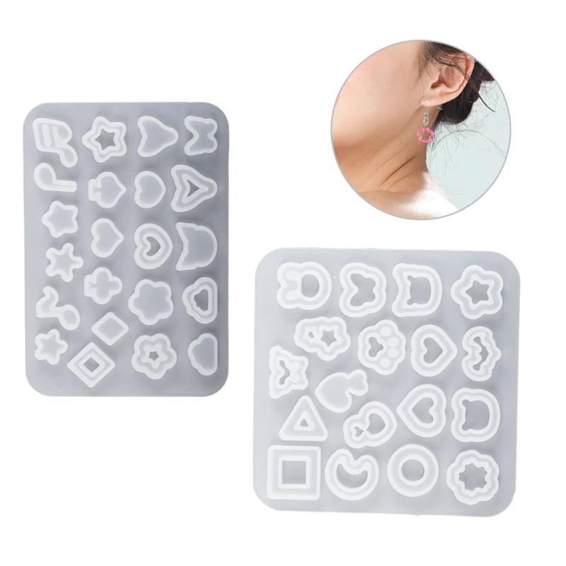 シリコンモールド レジン シリコンモールド 2個セット 40種類 DIYモールド リリースが簡単で、初心者に..