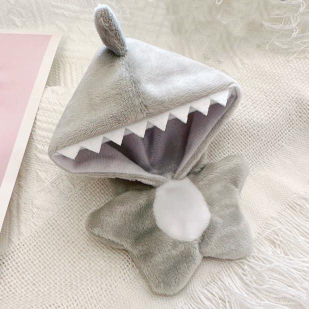 【ぬい服】ぬいぐるみ用アニマル着ぐるみ 10cm用 グレー サメ g.triger ジートリガー ぬい活 [並行輸入品]