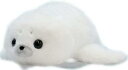 アミューズ ほわほわあざらしちゃん ぬいぐるみリュック(ホワイト) 全長42cm 703709(3)