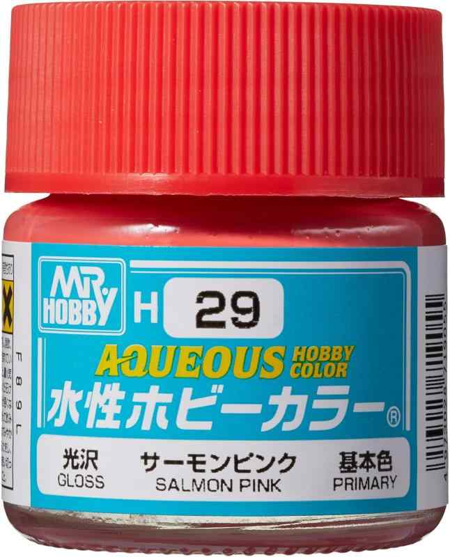 GSI クレオス(GSI Creos) GSIクレオス 新水性ホビーカラー サーモンピンク 10ml 模型用塗料 H29