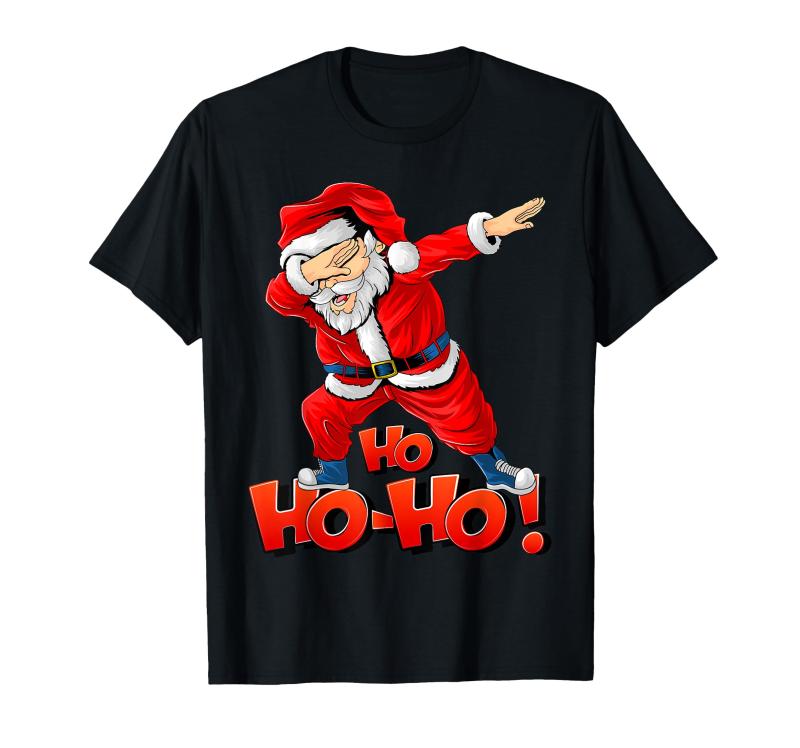 クールなサンタクロース Dab Dancing Christmas Funny Xmas Dabbing Tシャツ