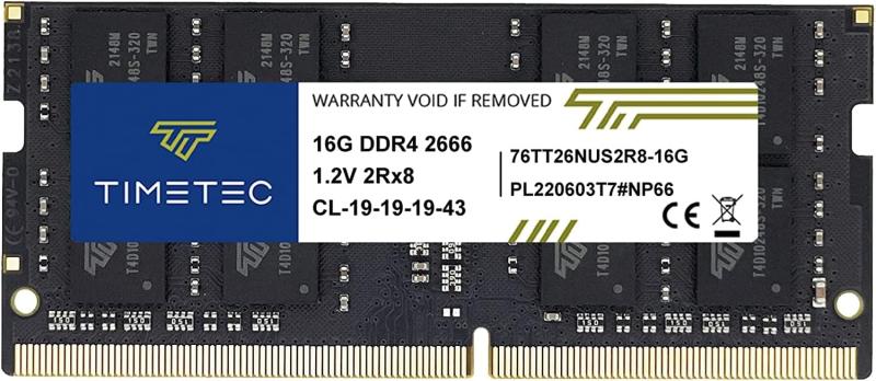 Timetec Hynix IC ノートPC用メモリ DDR4 2666MHz PC4-21300 260 Pin SODIMM