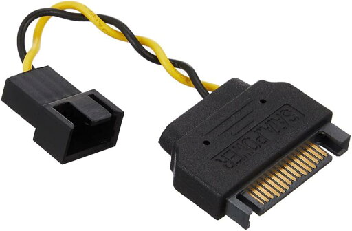 AINEX PWMファン用電源変換ケーブル 5cm CA-09SAD AINEX PWMファン用電源変換ケーブル 5cm CA-09SAD