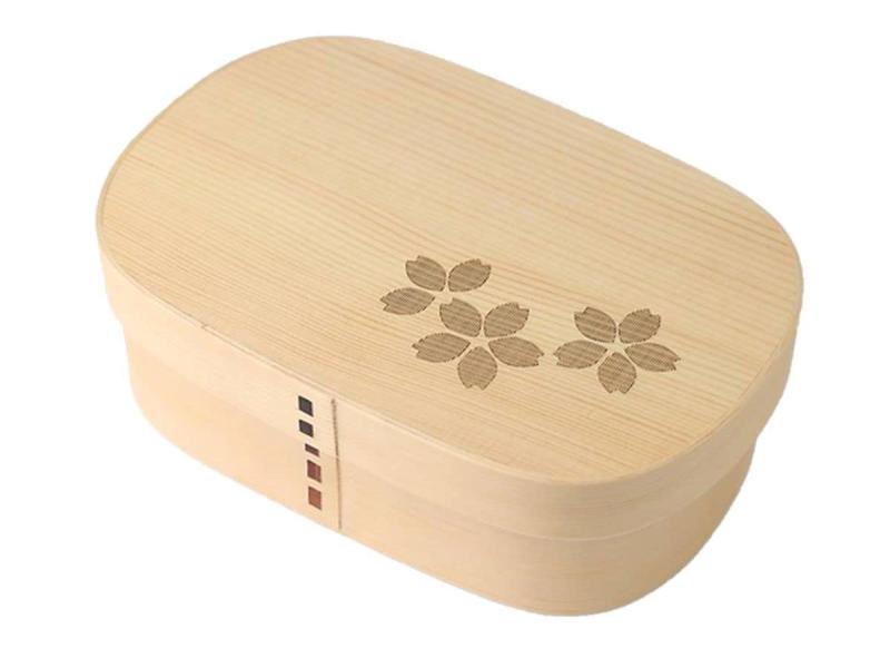 j-kitchens 曲げわっぱ 弁当箱 18.3cm × 1