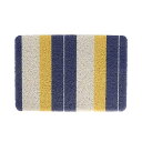 ダルトン(Dulton) インテリア雑貨 PVC マット ネイビー/イエロー Mサイズ PVC MAT NAVY/YELLOW H19-0078M/NYL(3)