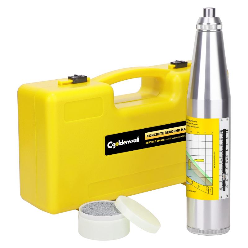 CGOLDENWALL コンクリートテストハンマー 指針読取式リバウンドテスター 10~60Mpa ZC3-A