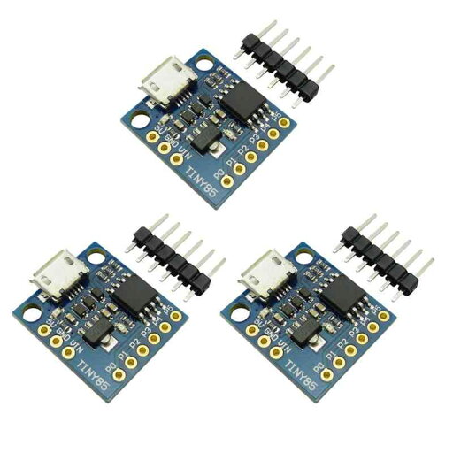 KKHMF 3個 Digispark Kickstarter Attiny85 マイクロ USB 開発ボード Arduino ATtiny MCU用 KKHMF 3個 Digispark Kickstarter Attiny85 マイクロ USB 開発ボード Arduino ATtiny MCU用