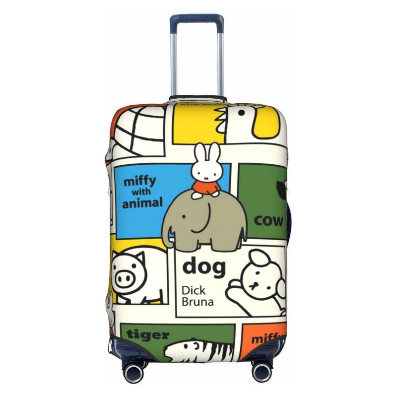 [THEBEASTPIE] ミッフィー ラゲッジカバー スーツケースカバー 伸縮素材 キャリングケースカバー ラゲ..