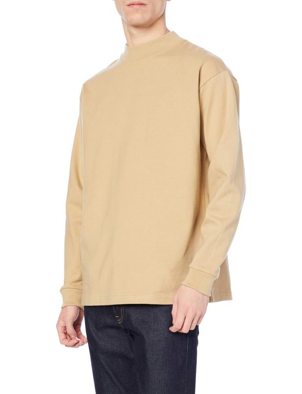 [ライフマックス] モックネック 厚手長袖Tシャツ MS1610 メンズ