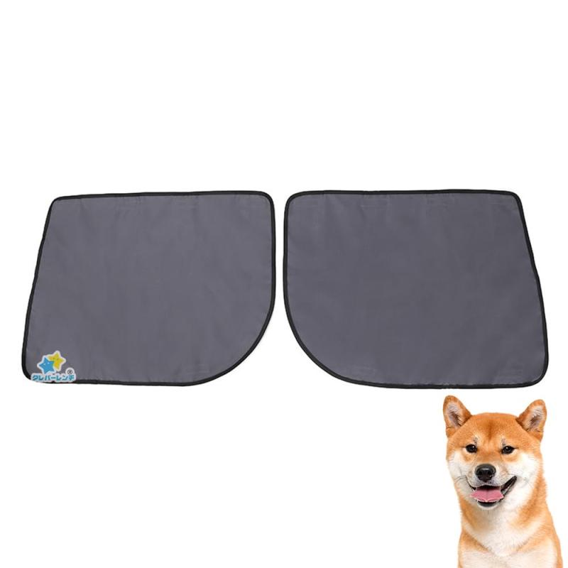 【愛犬の爪傷対策】ペット ドア カバー サイドドア保護カバー 犬用 猫用 車内 取り付け簡単・傷防止・汚れ防止・強力に防ぐ ペットの引っかき対策 カー用品 全車種適用 再利用可能 洗える
